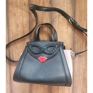 Black and Pink Designer Women's Bag